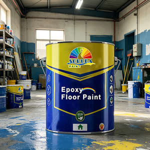 Pintura Epóxica Autonivelante Antideslizante para Pisos de Arena Coloreada, Revestimiento Epóxico para Pisos de Cemento - Product Image 1