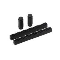 Crémaillère CNC de haute précision, module 1, acier 20CrMnTi, pour machine de fraisage