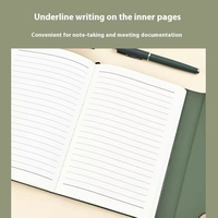 Carnet de notes en cuir blanc de luxe - Impression sérigraphique DIY - Formats portables A4/A5/A6