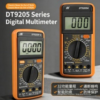 Multimeter Digital Presisi Tinggi DT9205A Mirip Alat Listrik