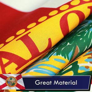 Venta al por mayor del fabricante de alta calidad <span class=keywords><strong>Florida</strong></span> 3x5 pies 100% poliéster con colores vibrantes y ojales de latón Bandera de <span class=keywords><strong>Florida</strong></span> - Product Image 6