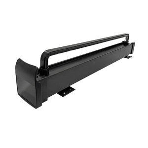 Porte-pantalon coulissant en alliage d'aluminium à double amortisseur, support de plafond pour rangement de garde-robe - Product Image 1
