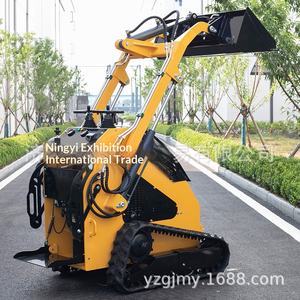 Mini-chargeuse sur chenilles multifonctionnelle pour la construction et l'ingénierie, équipement de manutention et de stockage efficace - Product Image 1