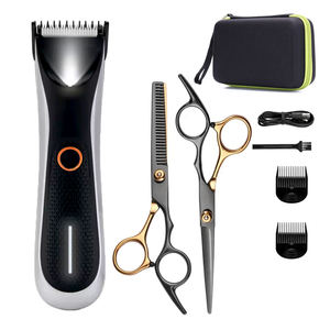 Tijeras para el vello corporal para hombres, depiladora, recortadora de ingle, afeitadora, afeitadora corporal, recortadora de vello para <span class=keywords><strong>Barba</strong></span> y nariz - Product Image 1