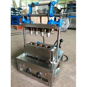 Nueva Máquina Eléctrica para Hacer Conos de Helado y Waffles, de Acero Inoxidable, Uso Comercial, Alta Productividad, Control Táctil, 380V/220V - Product Image 1