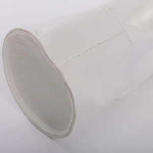 Plissierter Nadelfilz-Filterbeutel für Hohe Temperaturen in Asphaltanlagen, Industrielle Abgas- und Staubabsaugung - Product Image 6