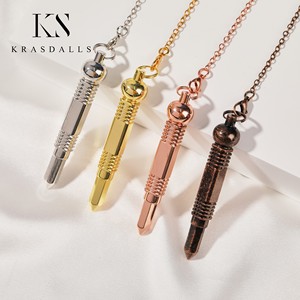 Venta al por mayor esotérico Reiki curación Wicca colgante espiritual péndulo de lanzadera de metal péndulos para adivinación de radiestesia - Product Image 6