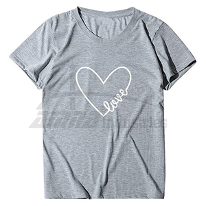 T-shirt col rond femme personnalisé de meilleure qualité - Product Image 5