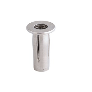 Remaches M4 M5 M6 M8 1/4-20 5/16-18 Linterna Tuerca <span class=keywords><strong>de</strong></span> inserción <span class=keywords><strong>de</strong></span> <span class=keywords><strong>acero</strong></span> <span class=keywords><strong>inoxidable</strong></span> Linterna Tuerca <span class=keywords><strong>de</strong></span> remache Cuerpo ranurado Tuerca <span class=keywords><strong>de</strong></span> cabeza plana - Product Image 3
