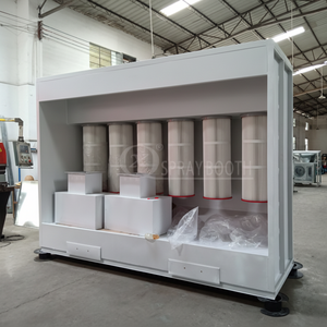 Cabina di verniciatura a spruzzo ideale personalizzata conveniente <span class=keywords><strong>2m</strong></span> depolveratore - Product Image 6