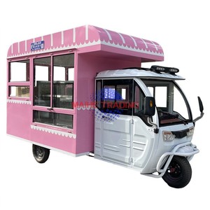 Fast Food Truck for Baking Equipment Mobile Ice Cream Cart Customized Street Food Trailer Cart With USA Standard - Product Image 6