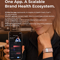 Bracelets connectés intelligents JCVital V8 V8B V8C avec suivi du sommeil par IA, certifiés CE FCC Reach RPHS, OEM ODM, Bluetooth