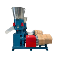 Mini-machine à granulés domestique pour petites exploitations agricoles, haute productivité, alimentation pour volailles et bétail, état neuf