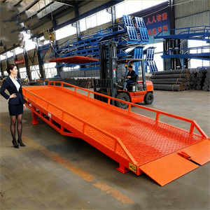 Konteyner için 8t 10t yükleme rampası nakliye mobil Dock Leveler yükleme ve boşaltma mobil Dock Leveler - Product Image 4