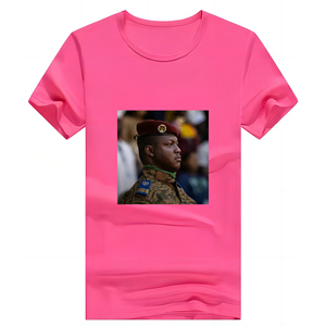 Wholesale Custom 2025 Burkina Faso Presidential Campaign T-Shirts Polyester Sublimation Print Fast Delivery - Product Image 3