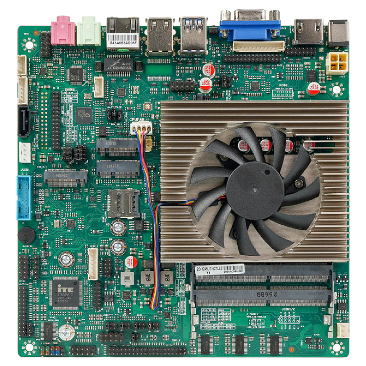 Mini ITX Motherboard with SATA Ports Ideal for Storage