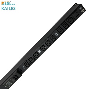 KAILES(KLS) Medição PDU Série 48A 3 Fases AC PDU 9 Bit C19 + 1GBFive soquete liso Equipado com 485 Interface de Rede - Product Image 5