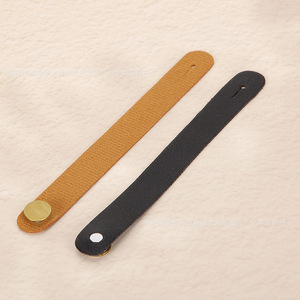 Sangle de cou pour guitare ukulélé, sangle universelle en cuir PU pour instruments de musique - Product Image 4