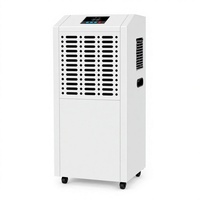 Nouveau déshumidificateur industriel électrique OEM 138L avec compresseur Hitachi 1680W, déshumidification automatique, économe en énergie