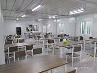 Maison modulaire préfabriquée de luxe avec 2 à 3 chambres, cuisine, prix abordable, maison capsule mobile en provenance de Chine pour l'utilisation scolaire
