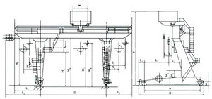 <span class=keywords><strong>Centrale</strong></span> hydroélectrique portique grue 30 tonnes avec palan électrique à <span class=keywords><strong>vendre</strong></span> - Product Image 5