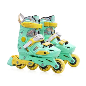 New design wholesale price professional slalom freestyle adjustable inline roller skates for adult
