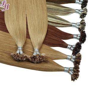 Extensiones de Cabello Ruso al por Mayor FH, Extensiones de Cabello con Punta en U, Extensiones de Cabello con Queratina, 100% Cabello Humano - Product Image 4