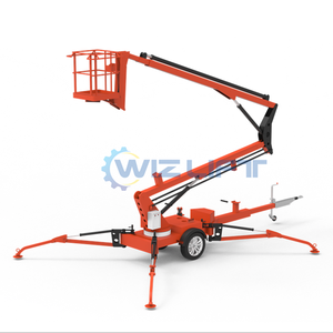 12 मीटर 14 मीटर 16 मीटर 18 मीटर 20 मी 22 मीटर गर्म बिक्री ट्रेलर में उछाल लिफ्ट - Product Image 5