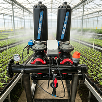 Filtre à disque pour l'irrigation goutte à goutte agricole, en plastique durable de qualité supérieure, installation facile, lavage automatique à contre-courant