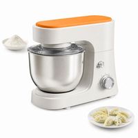 Batidora Amasadora de Pedestal con Cabezal Inclinable de 6 Velocidades Ajustables, 600W, Tazón de Acero Inoxidable de 4L, Directo de Fábrica OEM ODM, para Estudio de Repostería