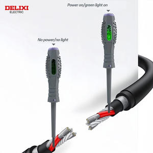 Delixi elektrik yüksek hassasiyetli elektrik Test kauçuk kolu tornavida tipi testi kalem elektroprob - Product Image 2