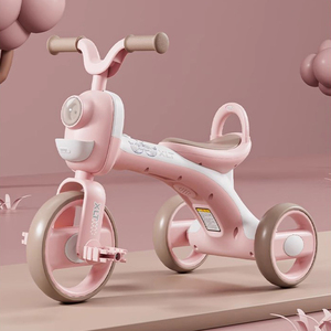 TC Snelle Levering Plastic Kinderbalansfiets <span class=keywords><strong>3</strong></span> Wielen voor 1-4 Jaar Rijd-op Speelgoed Model XL-916 - Product Image 5