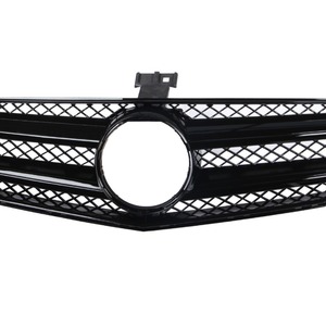 Mercedes-Benz C-Class W204 Coupe <b>Grille</b> <b>Mesh</b> Modification Black ABS Plastic Bumper Front <b>Grille</b> - Product Image 2