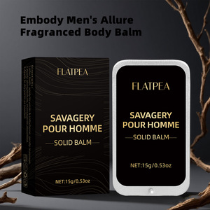 Loción corporal sólida para hombre, la más vendida, con fragancia fuerte, en envase portátil, perfume sólido de 15g, disponible en stock del fabricante. - Product Image 5