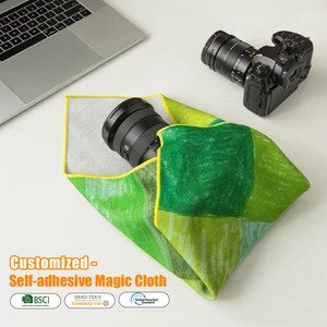 Autocollants en tissu autocollants personnalisés Hundred Magic, simples, <span class=keywords><strong>pour</strong></span> envelopper les objectifs d'appareil photo, les cosmétiques, la doublure de rangement, <span class=keywords><strong>le</strong></span> tissu d'emballage <span class=keywords><strong>pour</strong></span> <span class=keywords><strong>tout</strong></span> - Product Image 1