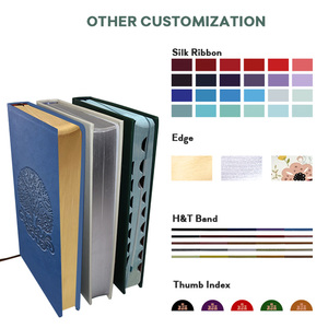 <span class=keywords><strong>Bible</strong></span> personnalisée en gros, OEM, couleur unie, cuir PU, logo gaufré, fabrication sur mesure, couverture rigide, <span class=keywords><strong>livre</strong></span> de la Sainte <span class=keywords><strong>Bible</strong></span> - Product Image 4