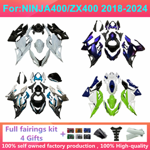 Kit de carénage complet pour moto compatible avec KAWASAKI Ninja400 EX400 EX Ninja 400 2018 2019 2020 2021 2022 2023 Kits de carénage <span class=keywords><strong>Carrosserie</strong></span> - Product Image 1