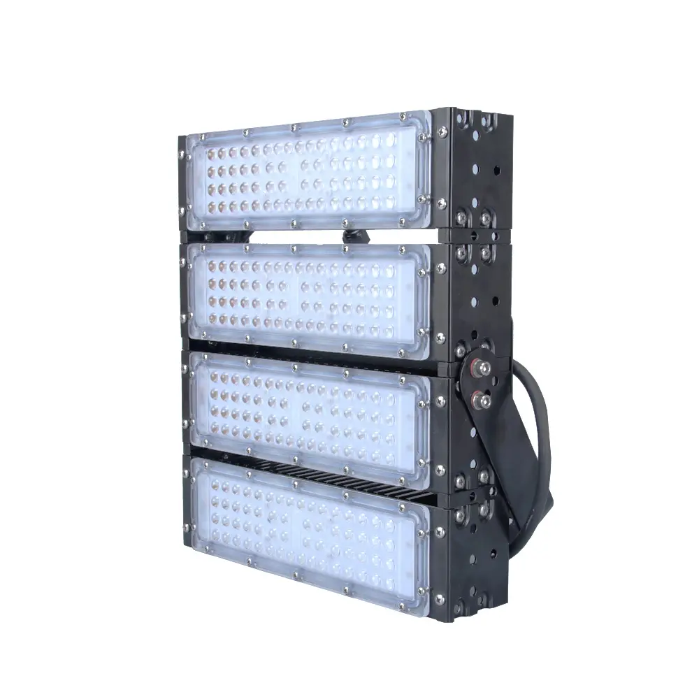 Zhizhongshan — projecteur led large, conforme à la norme ip65, lampe à large faisceau, éclairage d'extérieur, 7500 lumens, 100/150/200/300w, smd 3030, 5000k