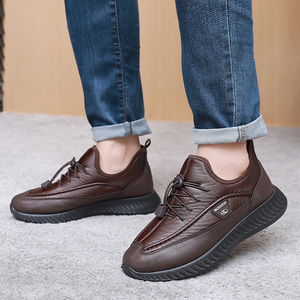 Scarpe da <span class=keywords><strong>uomo</strong></span> 2025 inverno nuovo stile in pile foderate calde e comode scarpe da papà - Product Image 6