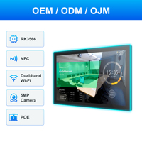Nueva Tablet Android de 10.1 Pulgadas con Pantalla Táctil Capacitiva, Rockchip Quad Octa Core, 4G, 8GB, GSM, Wi-Fi, POE, NFC, RJ45, Ethernet, para Negocios, ROHS
