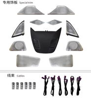 Spécialement pour la BMW Série 5 G38 OEM Taille Lumière Divine Synchronisation Surrounding Voice Control Rgb Ambient Light