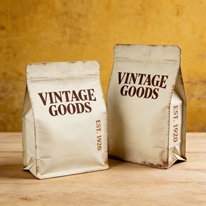 Bolsas personalizadas reciclables de pie con cierre de cremallera de papel de aluminio <span class=keywords><strong>para</strong></span> aperitivos, pasteles, frutos secos y café, con base cuádruple - Product Image 2