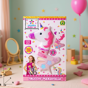 Valeria Make Up Unicorn Makeup Set 31x18 Cm pour les enfants de 3 ans et plus - Product Image 3