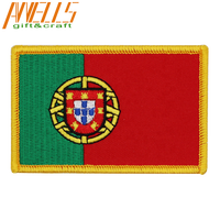 Écusson brodé 3D du drapeau haïtien, badge en tissu pour blazer avec décoration en dentelle, patchs brodés thermocollants pour vêtements