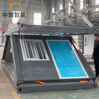 Meilleur prix de Chine maison préfabriquée en conteneur pliable de type Z maison mobile pliable modulaire maison pliable préfabriquée bureau