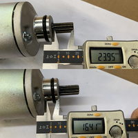 Moteur de démarreur de pièces de moteur de moto haut de gamme utilisé pour SFV650 DL650 SV400 SV650 VZ800 MARAUDER 99-10