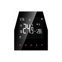Interrupteur thermostatique tactile intelligent Tuya WiFi 220V 3A/16A K6H pour chauffage au sol, domotique, contrôle de la température ambiante, Chine