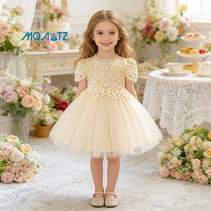 Vestido de Niña <span class=keywords><strong>para</strong></span> Damas de Honor Meiqiai, Vestidos de Boda <span class=keywords><strong>para</strong></span> Niñas, Vestido de Moda <span class=keywords><strong>para</strong></span> <span class=keywords><strong>Primera</strong></span> Comunión, Cumpleaños, Fiesta de Flores L3021XZ - Product Image 4