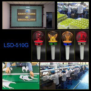 แท่งไฟ LED แบบกำหนดเองสำหรับ <span class=keywords><strong>Kpop</strong></span> พร้อมหน้าจอ LED แสดงข้อความ คอนเสิร์ต ไอดอล แท่งไฟแบบทางการ รีโมทคอนโทรล แท่งไฟ DMX512 - Product Image 3