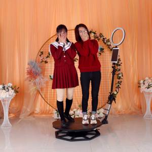 Cámara fotográfica giratoria para selfis, fotomatón automático de 360 dslr, manual y comercial, grande y personalizado, 360 - Product Image 5